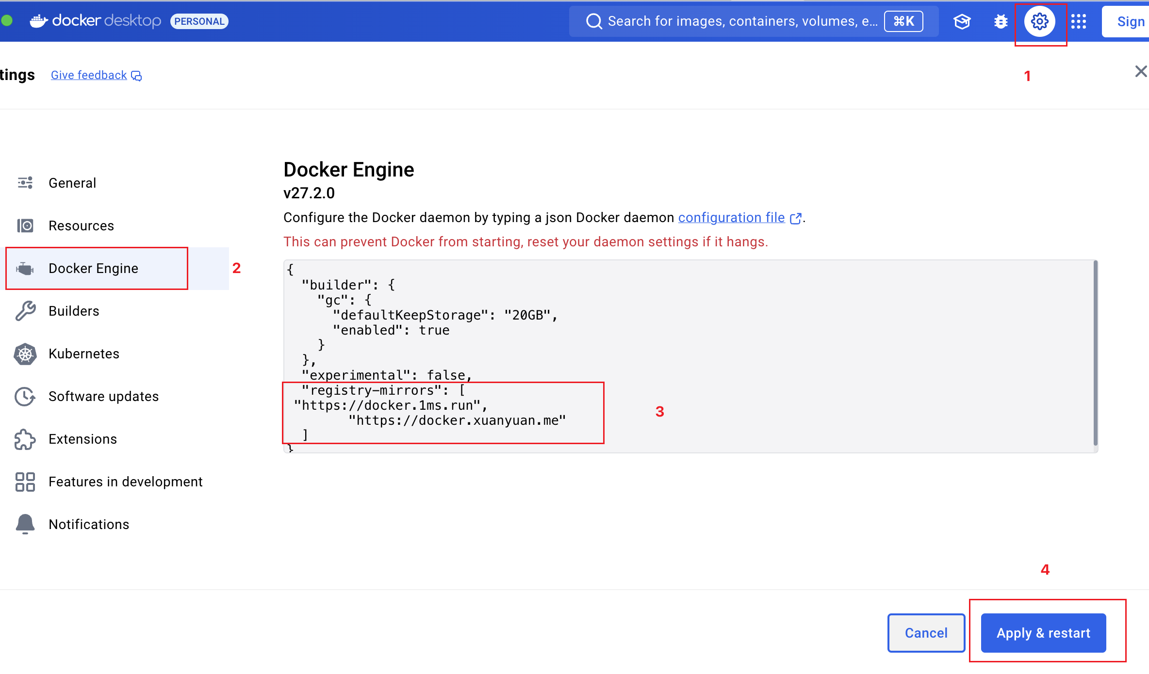 Docker Hub 2025 目前可用镜像 | docker更换默认镜像的方法 配图 1
